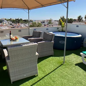 Beta - 2 Bedrooms, Private Rooftop Patio With Hot Tub, Bbq And View Apartamento Ferragudo (Faro)